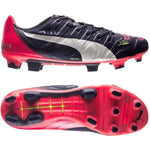 PUMA Evopower 1.2 FG Firm Ground Football Boots Peacoat/White/Bright Plasma