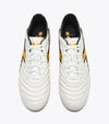 Diadora Brasil LT + MDPU Firm Ground Football Boots White/Gold