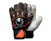 Uhlsport Soft Resist Support Frame Goalkeeper Gloves Black/Orange