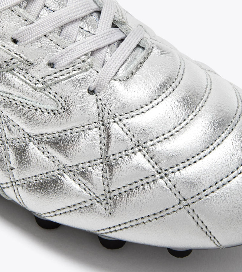 Diadora M Winner ITA OG 94 LT+ MDPU Firm Ground Football Boots Silver
