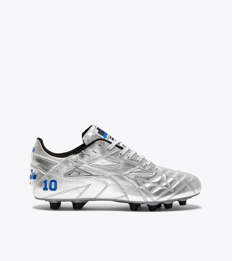 Diadora M Winner ITA OG 94 LT+ MDPU Firm Ground Football Boots Silver