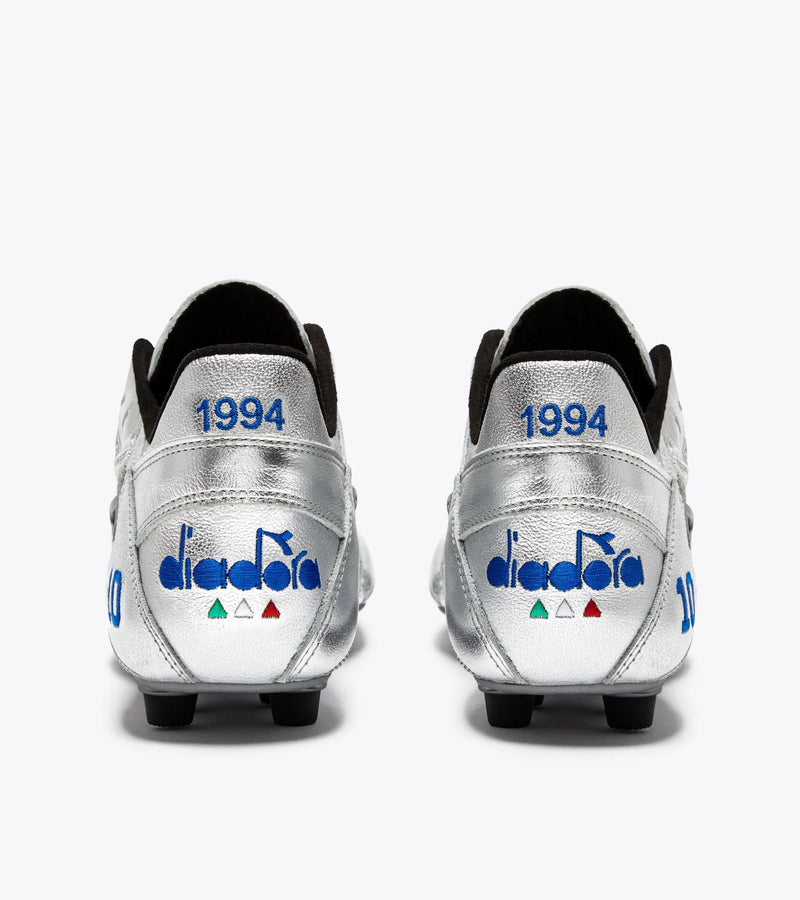 Diadora M Winner ITA OG 94 LT+ MDPU Firm Ground Football Boots Silver