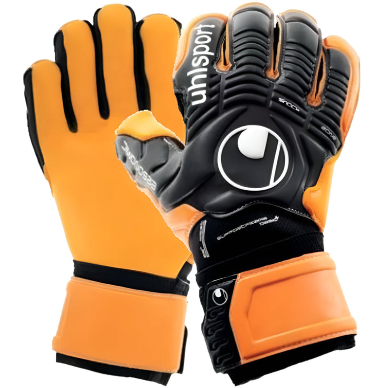 Uhlsport Ergonomic HN Soft Support Frame Goalkeeper Gloves Orange/Black