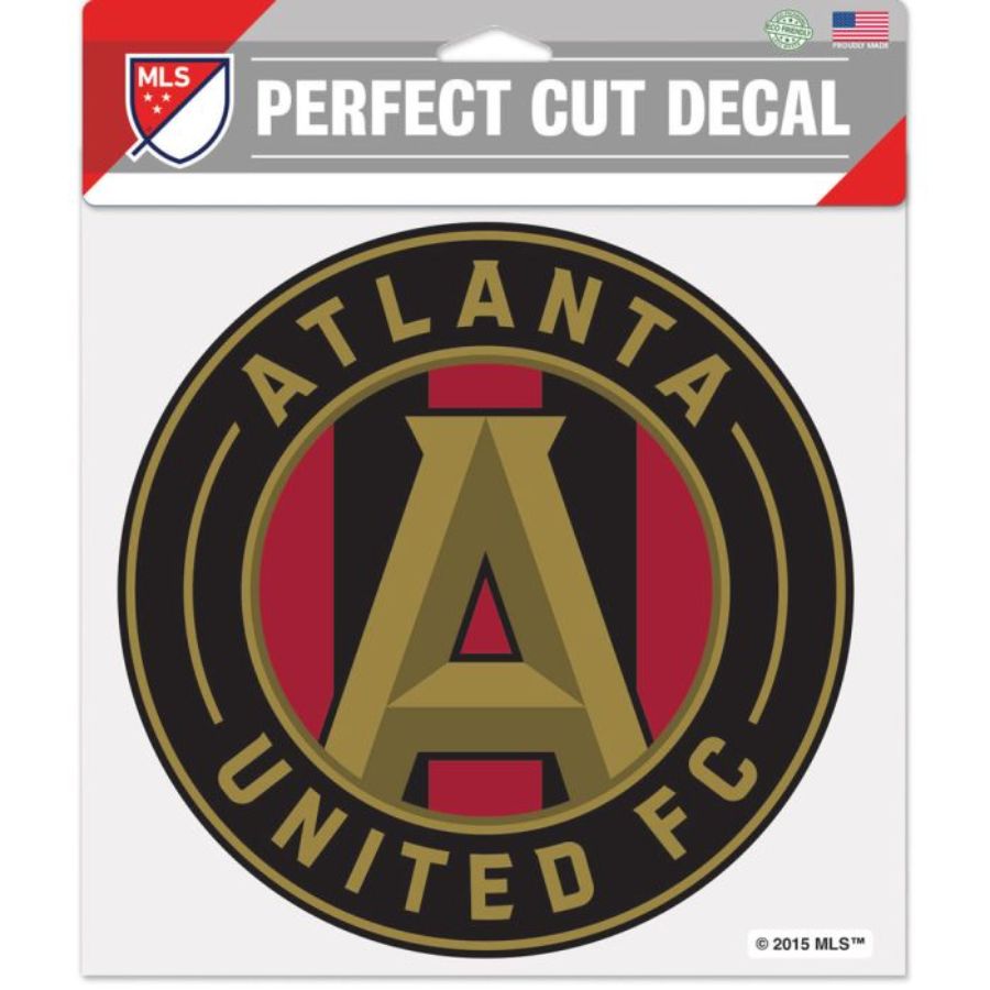 WinCraft Atlanta United Perfect Cut Color Decal Black/Gold