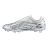 New Balance  Kid's Furon V7 Dispatch JR FG Firm Ground Football Boots Silver