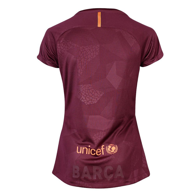 Nike Women's Barcelona Third Jersey 17 Maroon