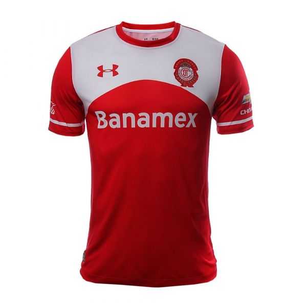 Under Armour Toluca Home Jersey 15 - Red