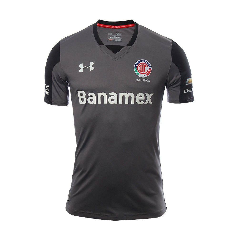 Under Armor Toluca 16/17 Third Jersey - Graphite