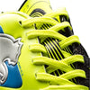 PUMA JR PowerCat 3 FG Firm Ground Boots Black/Fluorescent