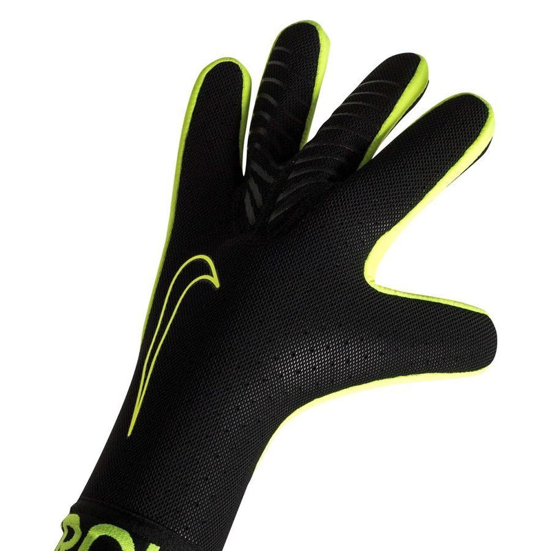 Nike Mercurial Touch Elite Goalkeeper Gloves Black/Volt