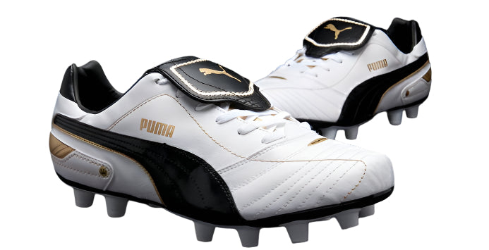 PUMA Esito Finale I FG Firm Ground Football Boots White/Gold