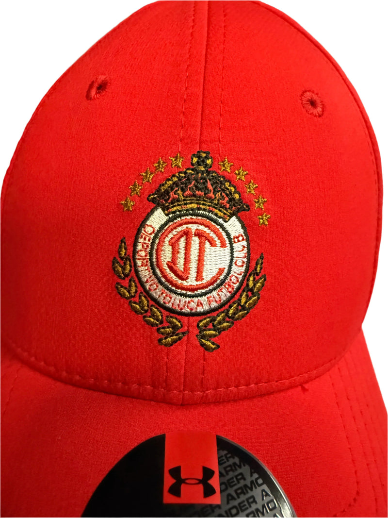 Under Armour Deportivo Toluca FC Soccer Huddle Cap - Red