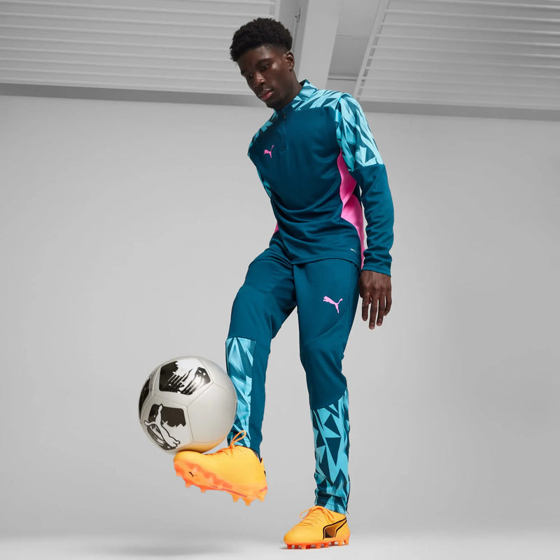PUMA King Ultimate FG/AG Multi-Ground Football Boots Sun Stream/Puma Black/Sunset Glow