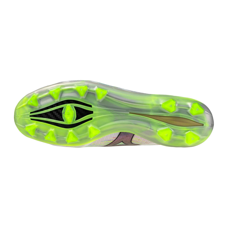 MIZUNO A II Japan FG Firm Ground White/Neon Green