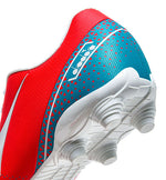 Diadora Pichichi 6 MD JR Firm Ground Football Boots Fluor Red/Blue