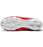 Diadora Pichichi 6 MD JR Firm Ground Football Boots Fluor Red/Blue