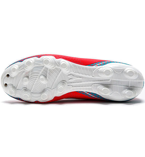 Diadora Pichichi 6 MD JR Firm Ground Football Boots Fluor Red/Blue