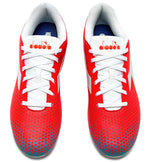 Diadora Pichichi 6 MD JR Firm Ground Football Boots Fluor Red/Blue