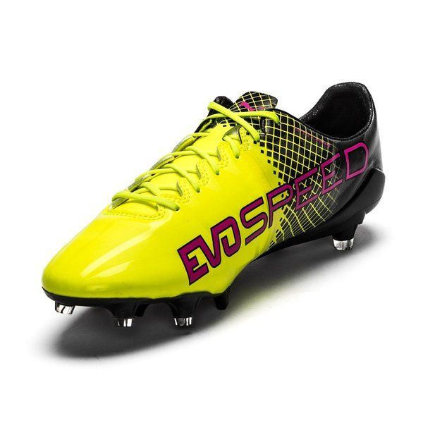 PUMA Evospeed 1.5 Tricks FG Firm Ground Football Boots Pink Glo/Safety Yellow