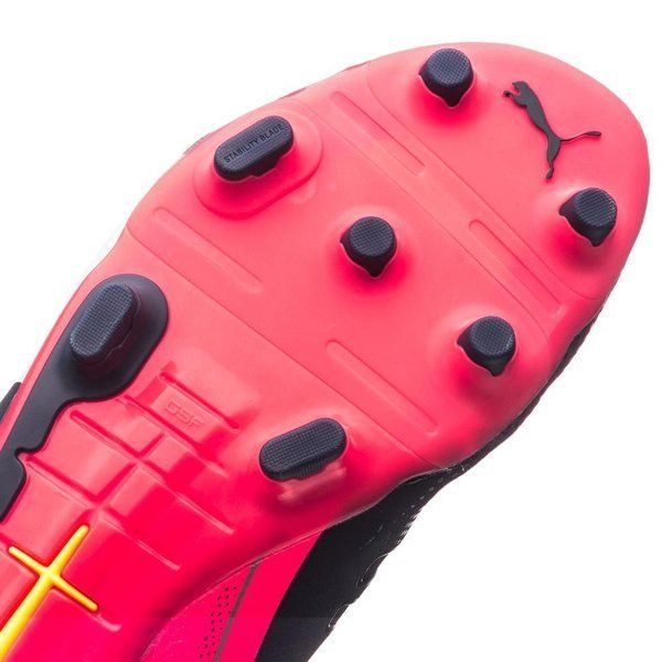 PUMA Evopower 1.2 FG Firm Ground Football Boots Peacoat/White/Bright Plasma