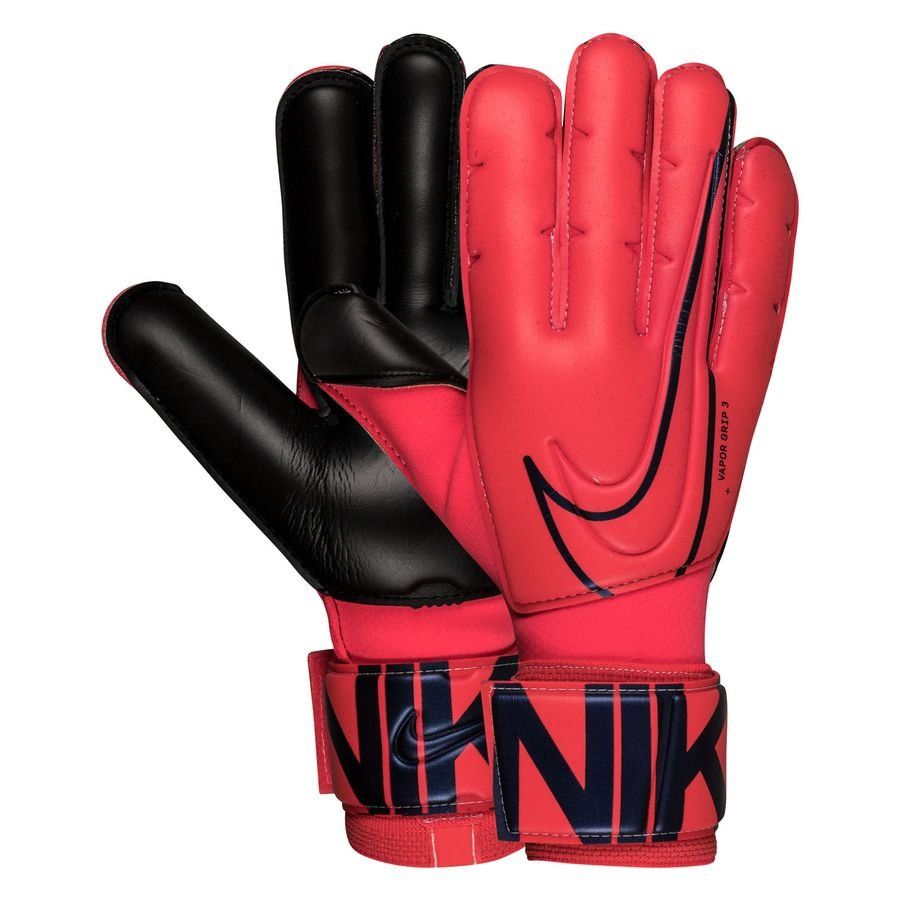 Nike GS Vapor Grip3 Goalkeeper Gloves Laser Crimson/Black