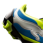 PUMA JR PowerCat 3 FG Firm Ground Boots Black/Fluorescent