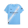 PUMA Men's Manchester City Home Jersey 25 Light Blue/White
