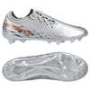 New Balance  Kid's Furon V7 Dispatch JR FG Firm Ground Football Boots Silver