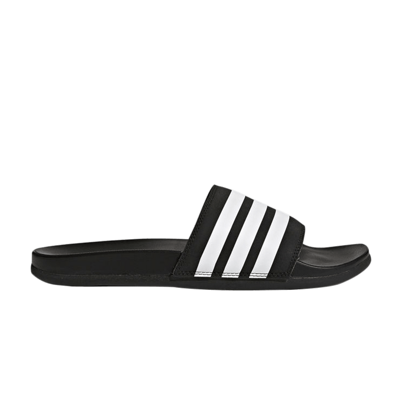 adidas Men's Adilette Comfort Slides Black/White