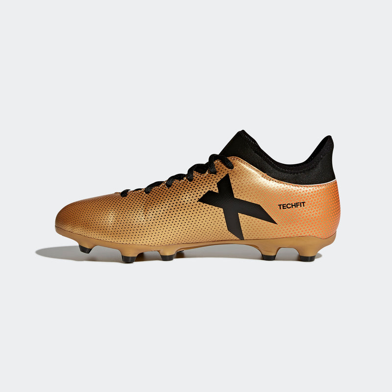 adidas X 17.3 FG Firm Ground Boots Tactile Gold Metallic/Black/Red