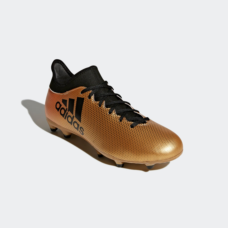 adidas X 17.3 FG Firm Ground Boots Tactile Gold Metallic/Black/Red