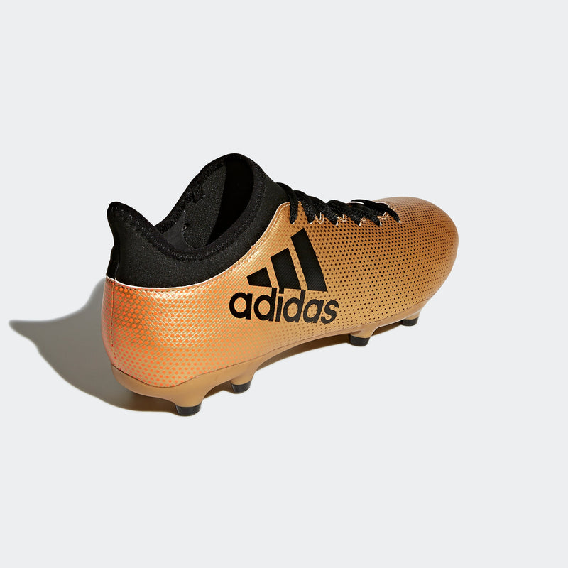 adidas X 17.3 FG Firm Ground Boots Tactile Gold Metallic/Black/Red
