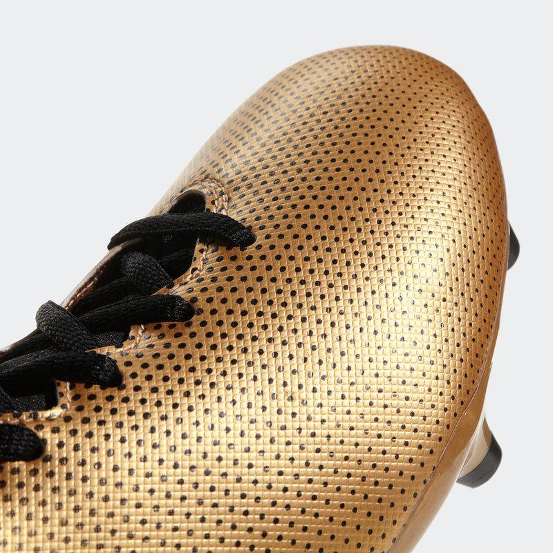 adidas X 17.3 FG Firm Ground Boots Tactile Gold Metallic/Black/Red