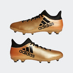 adidas X 17.3 FG Firm Ground Boots Tactile Gold Metallic/Black/Red