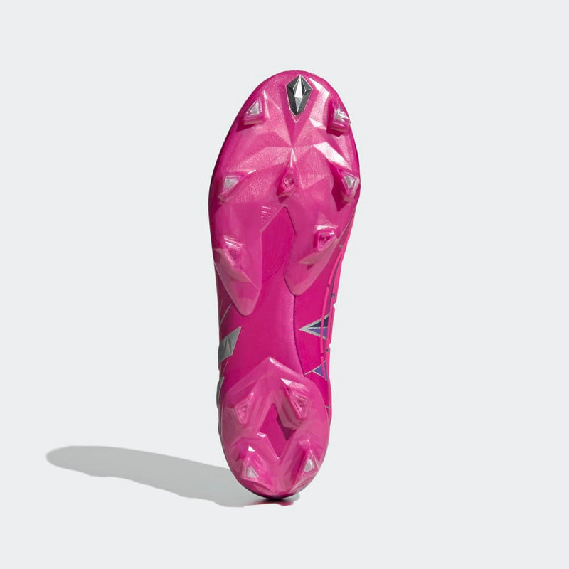 adidas Predator Edge.1 FG Low Firm Ground Boots Team College Purple/Silver Metallic/Team Shock Pink