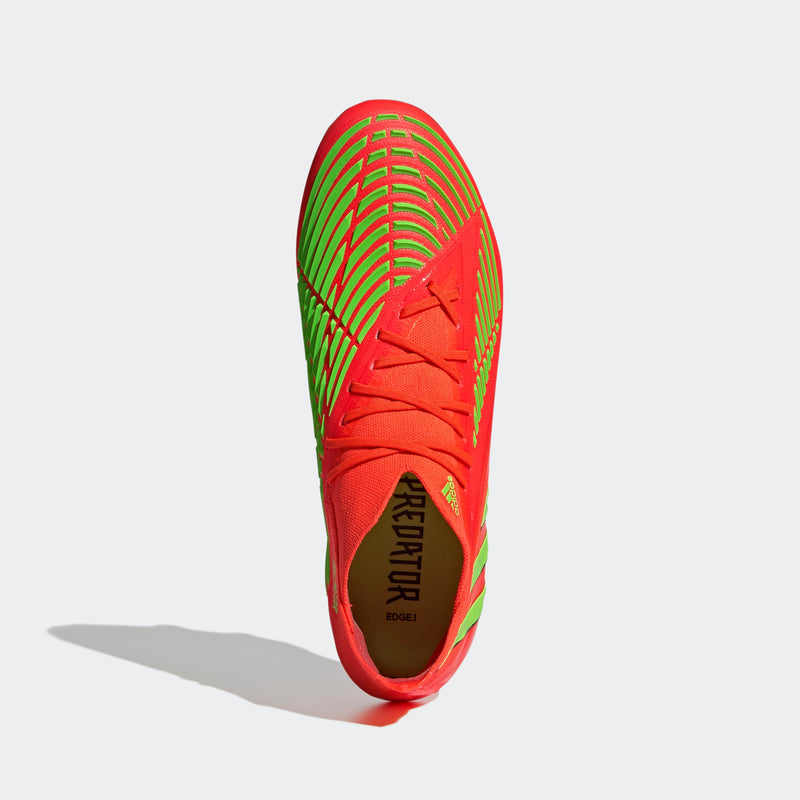 adidas Predator Edge.1 FG Firm Ground Boots Solar Red/Solar Green/Black