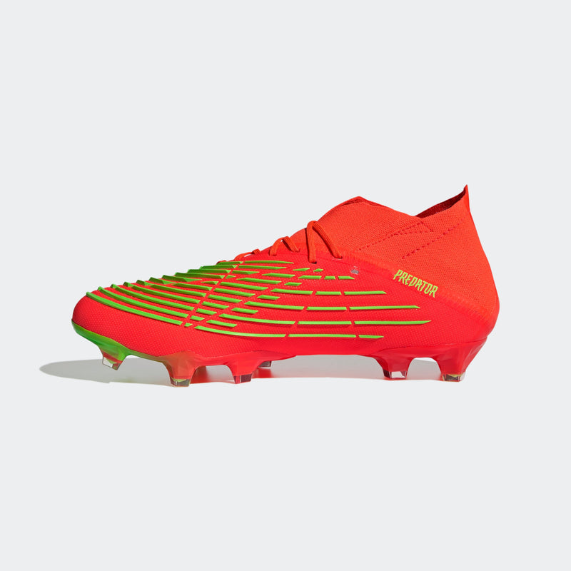 adidas Predator Edge.1 FG Firm Ground Boots Solar Red/Solar Green/Black