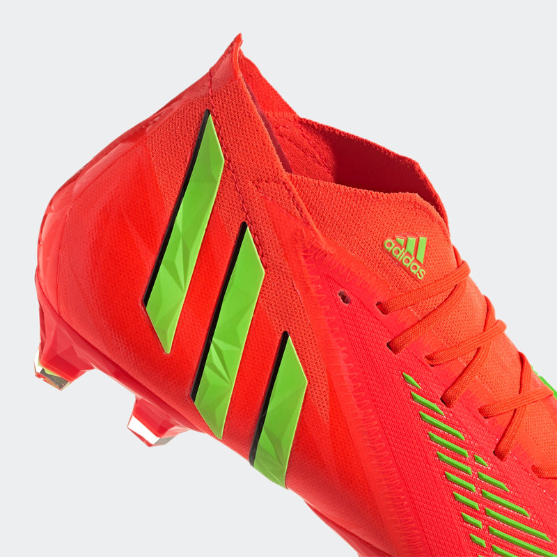 adidas Predator Edge.1 FG Firm Ground Boots Solar Red/Solar Green/Black