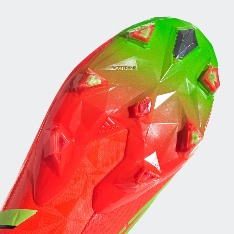 adidas Predator Edge.1 FG Firm Ground Boots Solar Red/Solar Green/Black