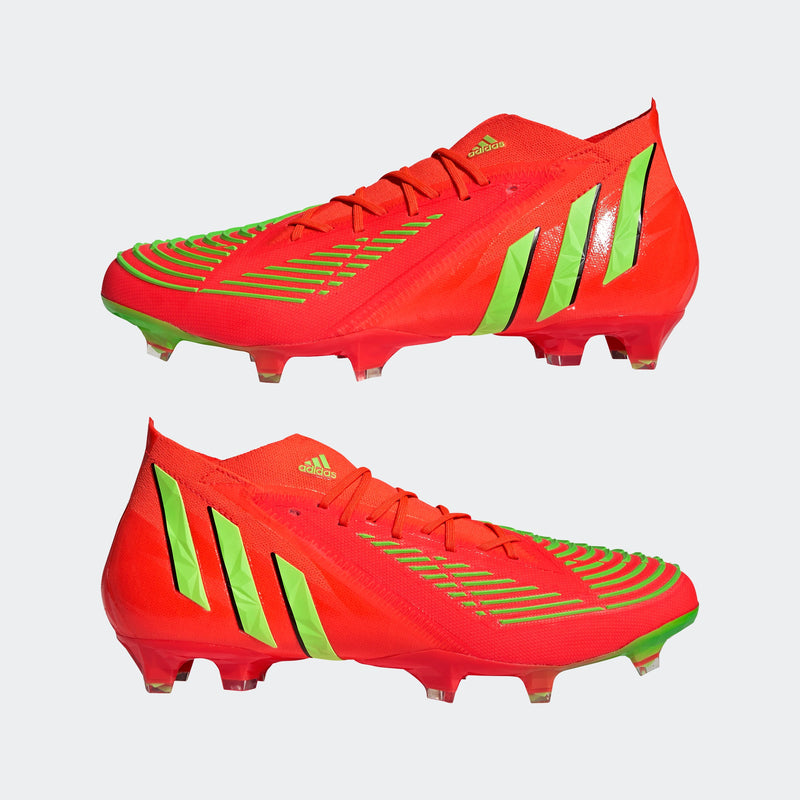 adidas Predator Edge.1 FG Firm Ground Boots Solar Red/Solar Green/Black