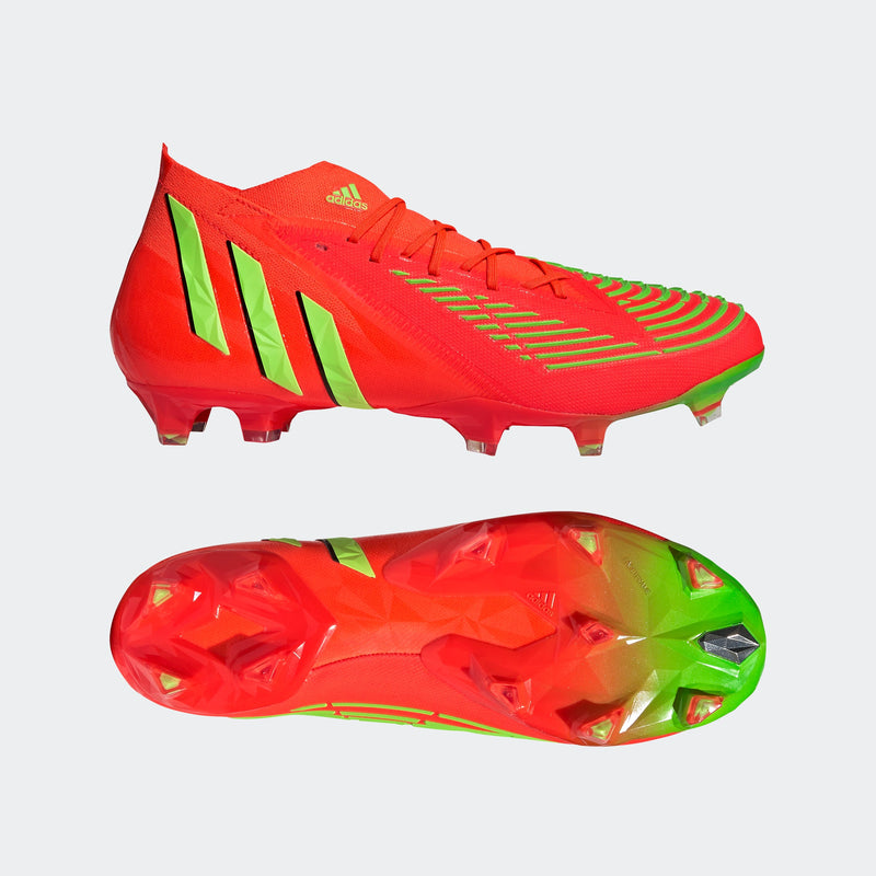 adidas Predator Edge.1 FG Firm Ground Boots Solar Red/Solar Green/Black