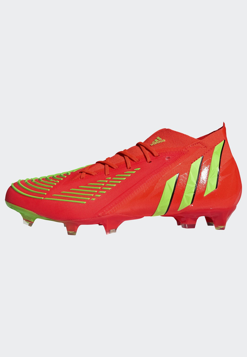 adidas Predator Edge.1 FG Firm Ground Boots Solar Red/Solar Green/Black