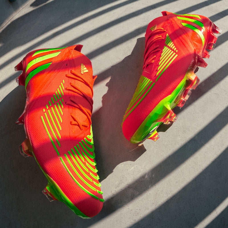 adidas Predator Edge.1 FG Firm Ground Boots Solar Red/Solar Green/Black
