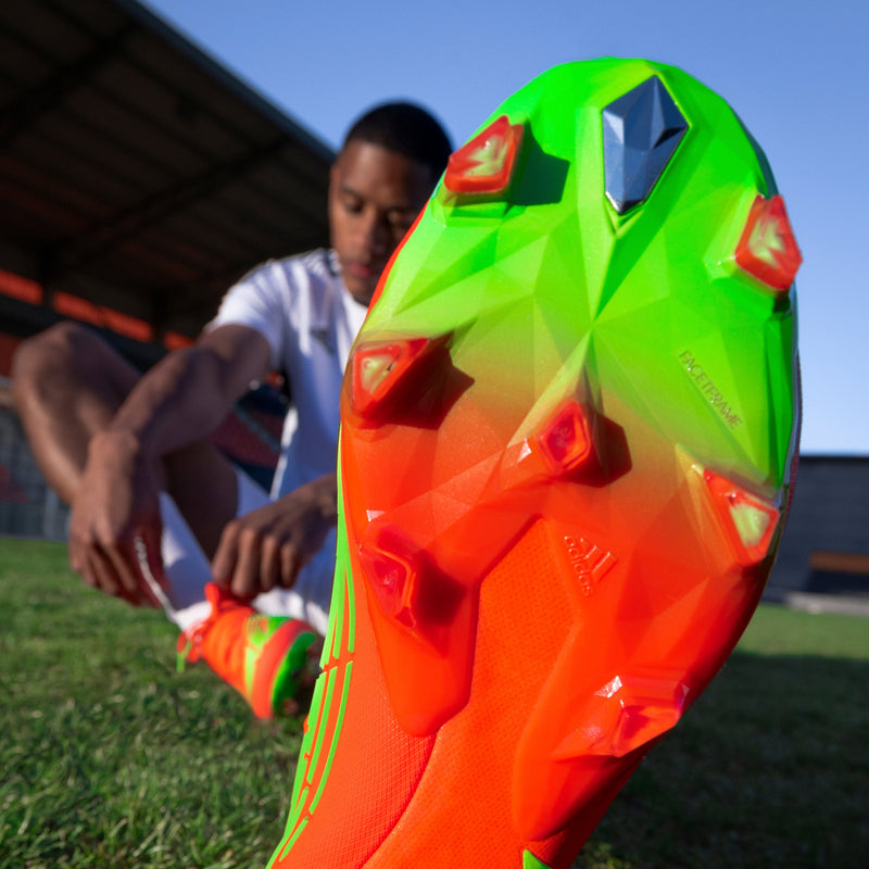 adidas Predator Edge.1 FG Firm Ground Boots Solar Red/Solar Green/Black