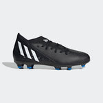 adidas Kid's Predator EDGE 3 FG J Firm Ground Soccer Cleats Black/White