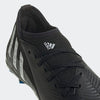 adidas Kid's Predator EDGE 3 FG J Firm Ground Soccer Cleats Black/White
