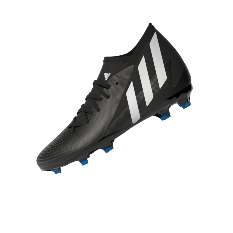 adidas Kid's Predator EDGE 3 FG J Firm Ground Soccer Cleats Black/White