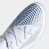 adidas Kid's Predator Edge 3 TF J Turf Football Boots White/Blue