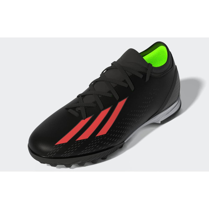 adidas Kid's X Speed Portal 3 TF J Turf Football Boots Black/Red
