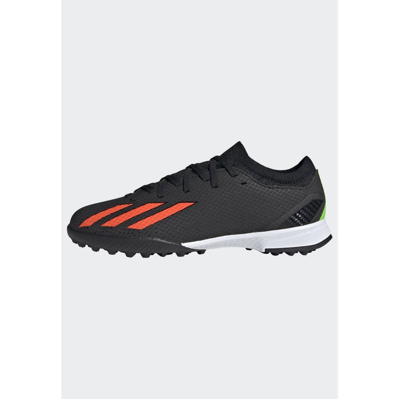 adidas Kid's X Speed Portal 3 TF J Turf Football Boots Black/Red